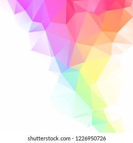 Colorful Polygonal Mosaic Background, Creative Design Templates