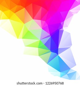 Colorful Polygonal Mosaic Background, Creative Design Templates