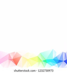 Colorful Polygonal Mosaic Background, Creative Design Templates