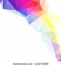 Colorful Polygonal Mosaic Background, Creative Design Templates