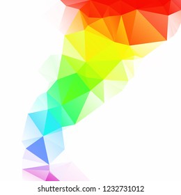 Colorful Polygonal Mosaic Background, Creative Design Templates