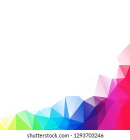 Colorful Polygonal Mosaic Background, Creative Design Templates