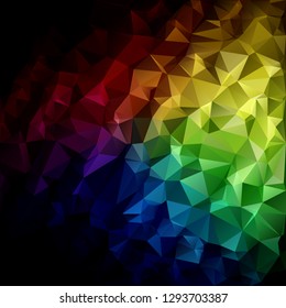 Colorful Polygonal Mosaic Background, Creative Design Templates