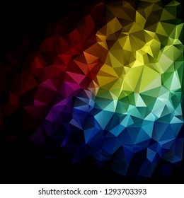 Colorful Polygonal Mosaic Background, Creative Design Templates