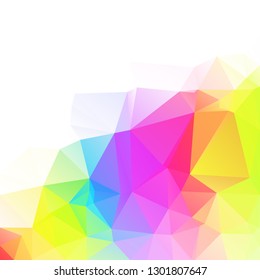 Colorful Polygonal Mosaic Background, Creative Design Templates