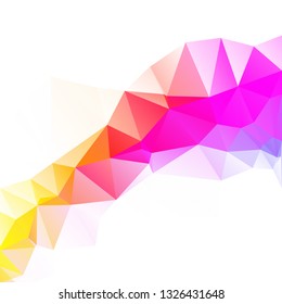 Colorful Polygonal Mosaic Background, Creative Design Templates