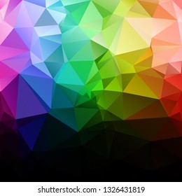 Colorful Polygonal Mosaic Background, Creative Design Templates