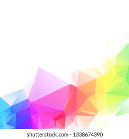 Colorful Polygonal Mosaic Background, Creative Design Templates