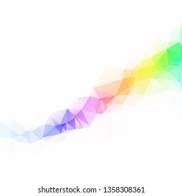Colorful Polygonal Mosaic Background, Creative Design Templates