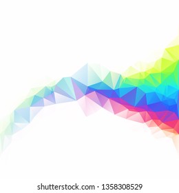 Colorful Polygonal Mosaic Background, Creative Design Templates