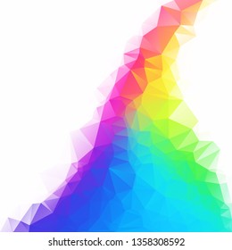 Colorful Polygonal Mosaic Background, Creative Design Templates