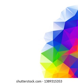 Colorful Polygonal Mosaic Background, Creative Design Templates