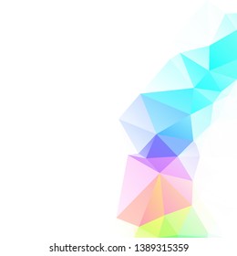 Colorful Polygonal Mosaic Background, Creative Design Templates