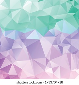 Colorful Polygonal Mosaic Background, Creative Design Templates