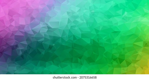 Fondo multicolor poligonal, plantillas de diseño creativas