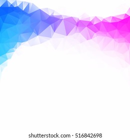 Colorful Polygonal Mosaic Background, Creative Design Templates