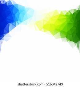 Colorful Polygonal Mosaic Background, Creative Design Templates