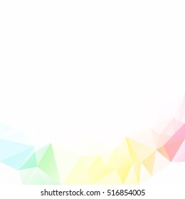 Colorful Polygonal Mosaic Background, Creative Design Templates