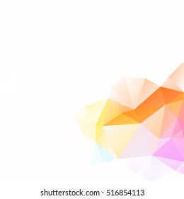 Colorful Polygonal Mosaic Background, Creative Design Templates