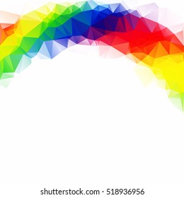 Colorful Polygonal Mosaic Background, Creative Design Templates