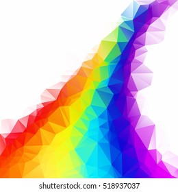 Colorful Polygonal Mosaic Background, Creative Design Templates