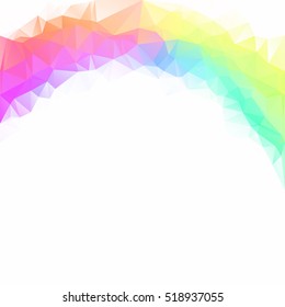 Colorful Polygonal Mosaic Background, Creative Design Templates