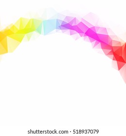 Colorful Polygonal Mosaic Background, Creative Design Templates