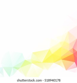 Colorful Polygonal Mosaic Background, Creative Design Templates