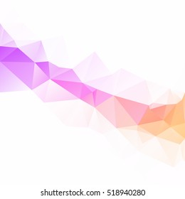 Colorful Polygonal Mosaic Background, Creative Design Templates