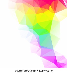 Colorful Polygonal Mosaic Background, Creative Design Templates