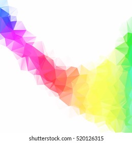 Colorful Polygonal Mosaic Background, Creative Design Templates