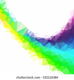 Colorful Polygonal Mosaic Background, Creative Design Templates