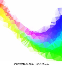 Colorful Polygonal Mosaic Background, Creative Design Templates