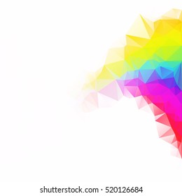 Colorful Polygonal Mosaic Background, Creative Design Templates
