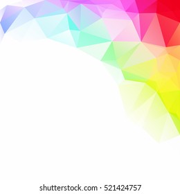 Colorful Polygonal Mosaic Background, Creative Design Templates