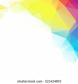 Colorful Polygonal Mosaic Background, Creative Design Templates