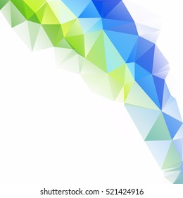 Colorful Polygonal Mosaic Background, Creative Design Templates