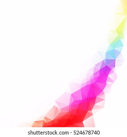 Colorful Polygonal Mosaic Background, Creative Design Templates