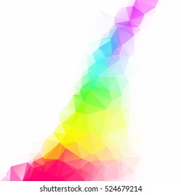 Colorful Polygonal Mosaic Background, Creative Design Templates