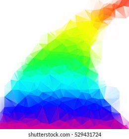 Colorful Polygonal Mosaic Background, Creative Design Templates