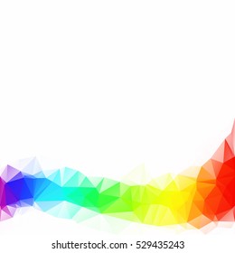 Colorful Polygonal Mosaic Background, Creative Design Templates