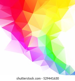 Colorful Polygonal Mosaic Background, Creative Design Templates