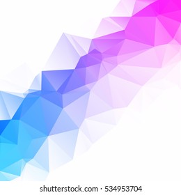 Colorful Polygonal Mosaic Background, Creative Design Templates