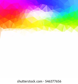 Colorful Polygonal Mosaic Background, Creative Design Templates