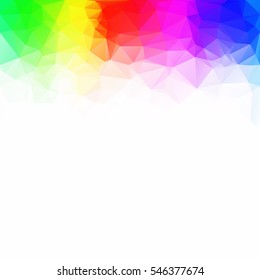 Colorful Polygonal Mosaic Background, Creative Design Templates