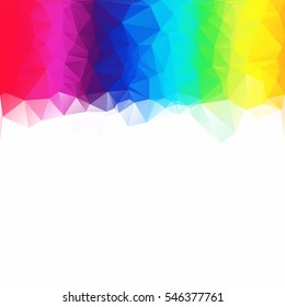 Colorful Polygonal Mosaic Background, Creative Design Templates