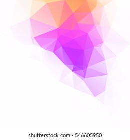 Colorful Polygonal Mosaic Background, Creative Design Templates