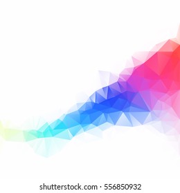 Colorful Polygonal Mosaic Background, Creative Design Templates