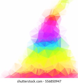 Colorful Polygonal Mosaic Background, Creative Design Templates