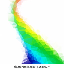 Colorful Polygonal Mosaic Background, Creative Design Templates